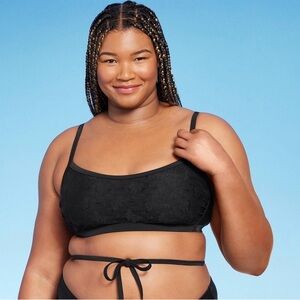 Wild Fable Black Bikini Top